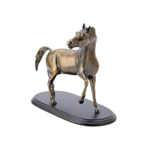 馬の置物 勇馬 15号 高岡銅器の置物／送料無料 : 檜屋美術館 - 通販