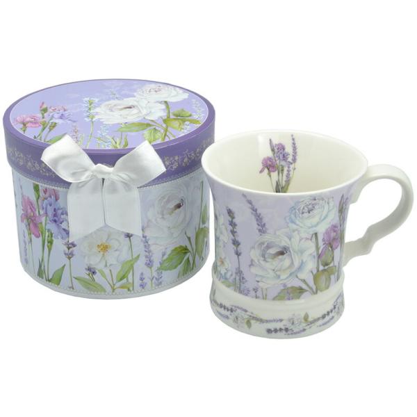 ギフトボックス入り マグカップ  パープル  300ml / ロイヤルアーデン ギフトBOX マグ ...