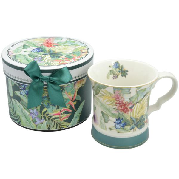 ギフトボックス入り マグカップ グリーン  300ml / ロイヤルアーデン マグ カップ  ギフト...
