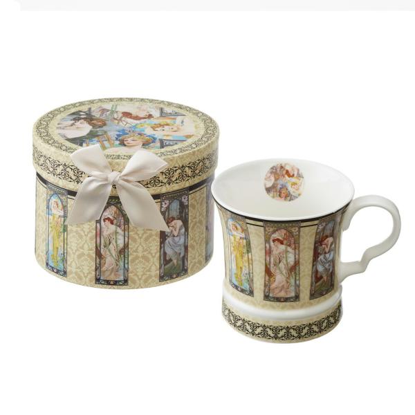 ロイヤルアーデン ギフトボックス入りマグカップ 時の流れ 300ml / ギフトボックス 名画 マグ...