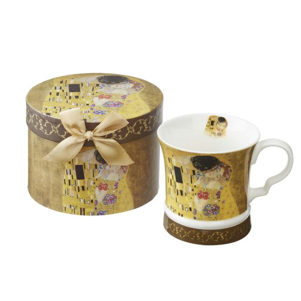 ロイヤルアーデン ギフトボックス入りマグカップ ザ・キス 300ml / ギフトボックス 名画 マグ...