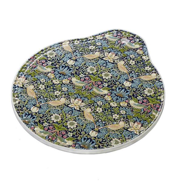 陶磁器製 鍋敷き ラウンド 幅19.5cm / コースター 鍋しき 丸形 円形 おしゃれ かわいい ...