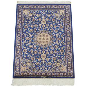 ペルシャ絨毯 クム 90×59cm / シルク...の詳細画像1