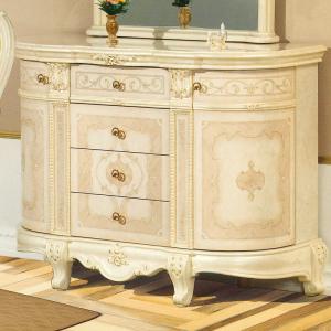 イタリア製　サルタレっリ　サイドボード　アイボリー　家具 サルタレッリ アマルフィ 2ドアサイドボード アイボリー 幅92cm