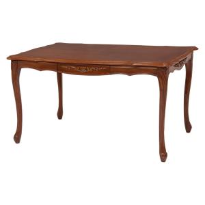 イタリア製 象嵌ダイニングテーブル 長方形 幅150cm/ イタリア