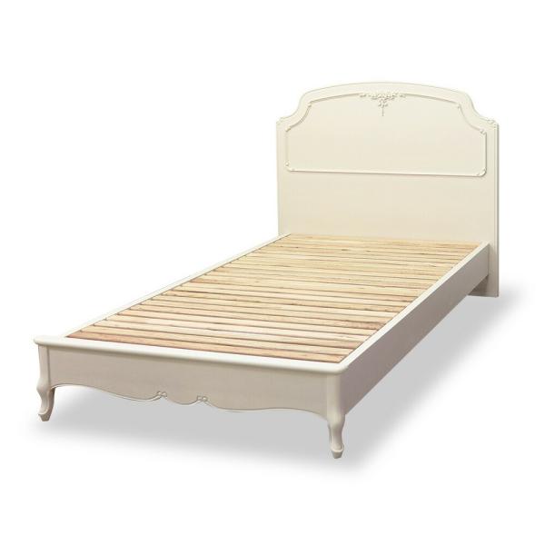 フルール シングルベット (フレームのみ) 幅105.8cm /  フルールWH ベットＳ-Ｆ ベッ...