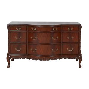 ジャンセン ドレッサー ブラウン 幅155cm...の詳細画像1