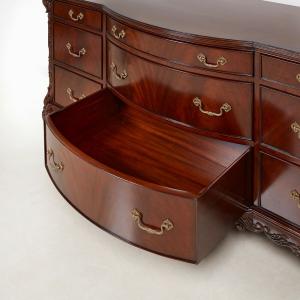 ジャンセン ドレッサー ブラウン 幅155cm...の詳細画像5