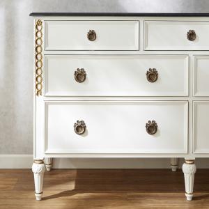 ジャンセン ルイ16世様式大理石天板付きチェス...の詳細画像5