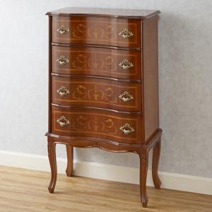 サルタレッリ フローレンス 4段チェストS ナイトテーブル タンス
