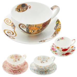 ウェーブ ティータイムセット ( ティーポット カップ&ソーサー×2客