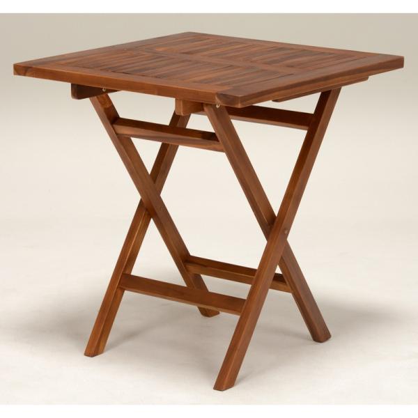チークガーデン　テーブル（正方形） / ガーデンファニチャー テーブル 庭 屋外 ベランダ デッキ