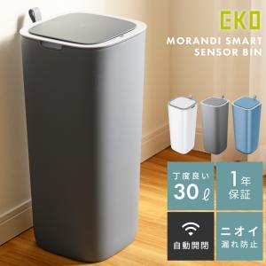 POIST 魅せるデザイン おしゃれな ゴミ箱 自動開閉式 蓋付　20L センサー式 ごみ箱 20L ゴミ箱 自動開閉 ダストボックス 自動 シルバー
