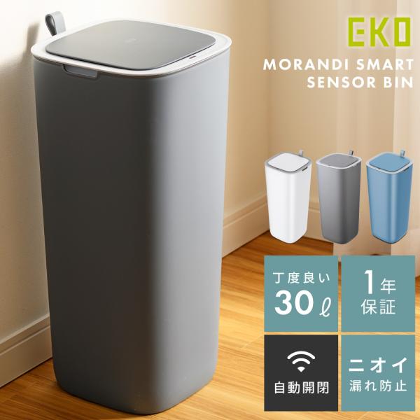 ゴミ箱 30リットル おしゃれ 分別 自動開閉 ごみ箱 ダストボックス 蓋付き スリム キッチン リ...