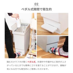 ゴミ箱 32リットル おしゃれ 分別 ごみ箱 ...の詳細画像4