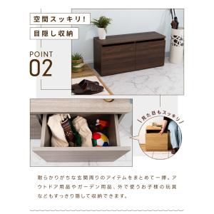 ベンチ 玄関 収納 玄関スツール スツール 長...の詳細画像5