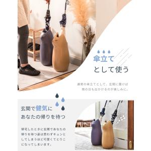 傘立て おしゃれ スリム 陶器 外置き コンパ...の詳細画像3
