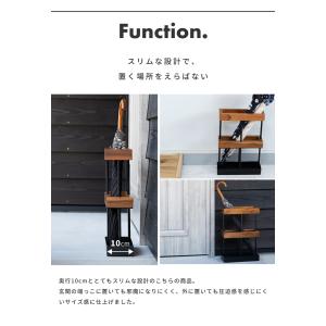 傘立て おしゃれ スリム 外置き アイアン 傘...の詳細画像4