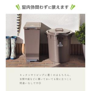 ゴミ箱 45リットル おしゃれ 屋外 分別 ご...の詳細画像4