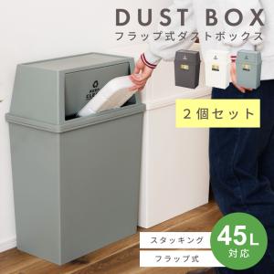 ゴミ箱 2個セット 45リットル おしゃれ 分別...の商品画像