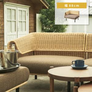 東谷 ソファー 人掛け 幅88cm 肘付き 片肘 ソファ 座面広い