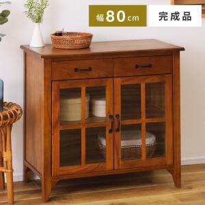 キャビネット PM-308 東谷 AZUMAYA ティンバー 北欧風 ヴィンテージ調