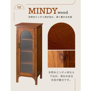 キャビネット おしゃれ アンティーク 木製 扉...の詳細画像4