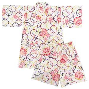 撫松庵 子供 向け 帯リボン 浴衣 帯 兵児帯 正絹 絞り 麻の葉 桜