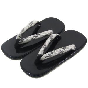 七五三 女の子 こっぽり下駄（ぽっくり）黒塗【小・3歳用・16.5cm