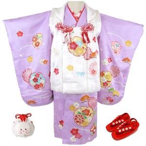 七五三女の子3歳着物8点セット正絹shg04 : 京の舞姿 - 通販 - Yahoo