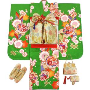 七五三 女の子7歳着物19点セット 正絹waso06の商品画像