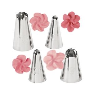 Wilton 絞り口金55種類セット(マスターチップセット) 絞り袋用口金 55