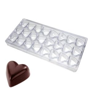 チョコレートワールド 1526 チョコ型 スモールハート 28個付