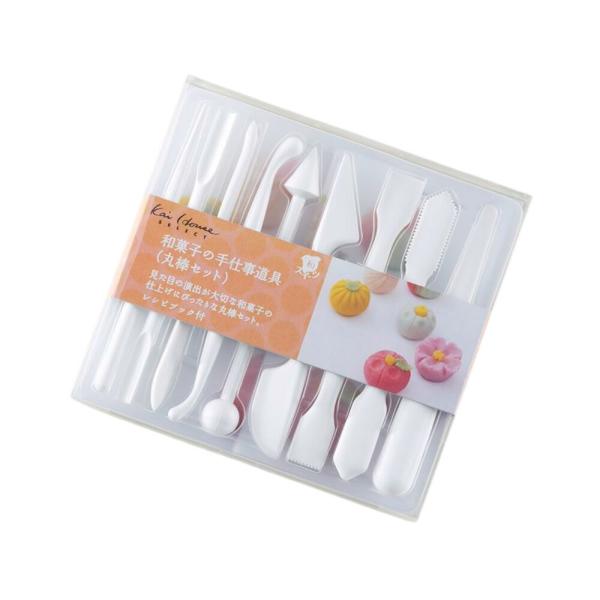 貝印 和菓子 手仕事 道具 丸棒セット | 和菓子道具 KAI
