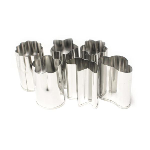 抜き型セット 野菜 小 6個入り ステンレス 霜鳥製作所 [133] | 花 植物 SHIMOTOR...