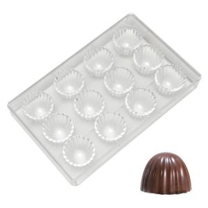 マルテラート チョコ型 8個付 ハート [MA1513] | プラスチック カラー