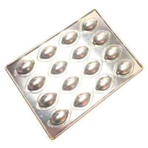 千代田金属工業 シリコン加工　レモンケーキ型　天板（２５ヶ取） 千代田金属工業 シリコン加工 レモンケーキ型 天板 25ヶ取