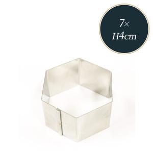 ハゼ折り しずく セルクル型 18-8 ステンレス 馬嶋屋菓子道具店