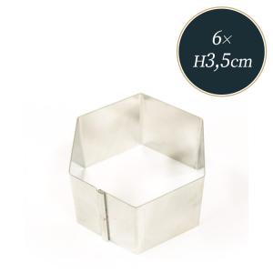 角 セルクル型 24cm × 高5cm 18-8 ステンレス : 馬嶋屋菓子道具店