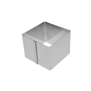 正方形 セルクル型 6cm × 高4cm 18-8 ステンレス | 6センチ 空 正方形 セルクル型 6cm × 高4cm 18-8 ステンレス | 6センチ 空