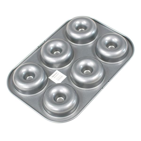 シリコン加工 ドーナツ型 天板 6個付 | 空焼き 不要