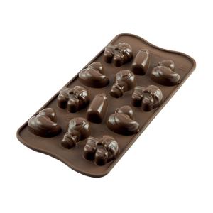 チョコレートワールド 1024 チョコ型 ダイヤモンド 21個付