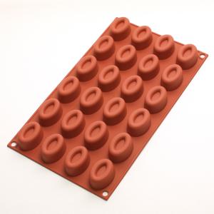 シリコマート SF028 シリンダー 円柱 8個付 シリコン型 | 空焼き 不要