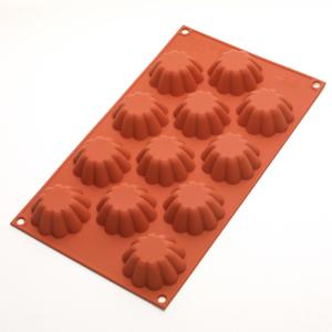 製菓 天板型 シリコン加工 カステラドーナツ型 天板（12ケ取） 1-1124