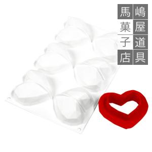 Wilton（ウィルトン） ハートシリコンパン 6個 HEAET SILICONE PAN