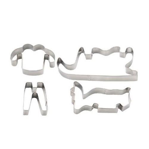 タイガークラウン クッキー型セット トナカイ＆スレイ（そり） クリスマス 18-8ステンレス 195...