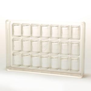 チョコレートワールド 1526 チョコ型 スモールハート 28個付