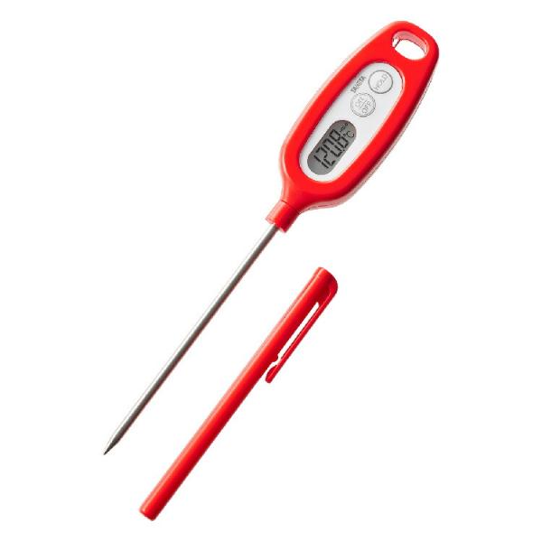 タニタ デジタル 温度計 レッド [TT-508N] | TANITA