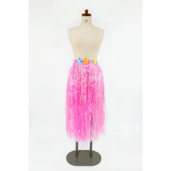 ハワイアンスカート ８0cm ピンク フラダンス