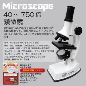 40倍〜750倍顕微鏡 光学機器 理科 微生物...の詳細画像1